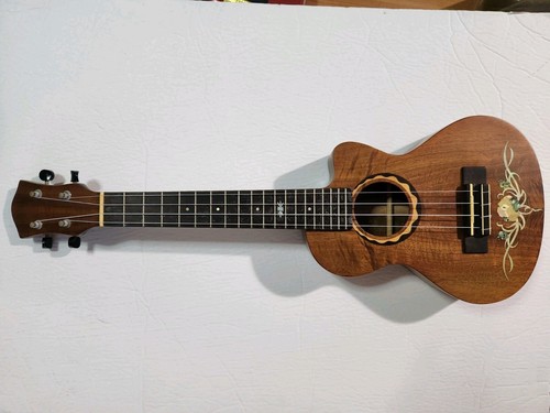 Solid wood ukulele - wood, concert