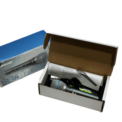 Shure microphone beta 87c - shure,
