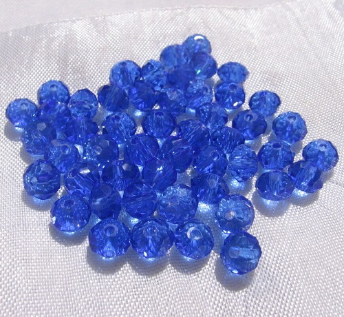 Lot perles facettes - lot, de