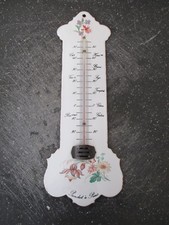 Plaque émaillée thermomètre Panchet a Paris
