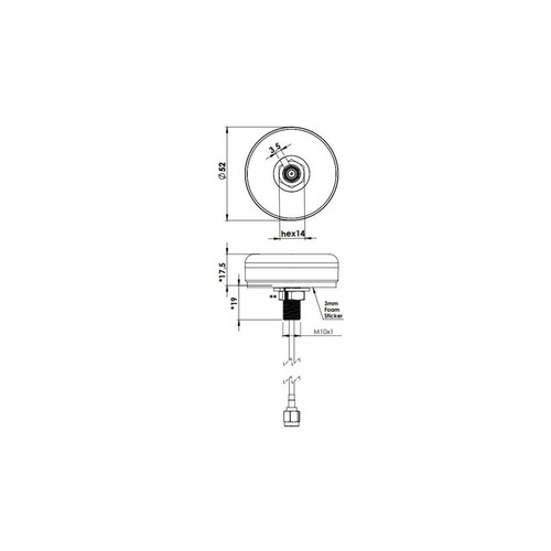 Gsm cap antenne - at-gsm-cap,