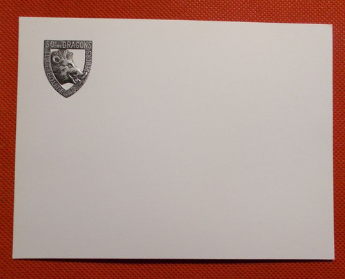 Carte militaire vierge insigne