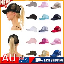 Casquette De Baseball Queue De Cheval Pour Femmes Casquette De Camionneur En /