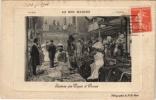 CPA PARIS AU BON MARHCE