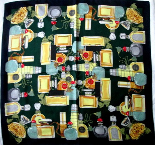 Jean patou foulard 100 soie - patou, 100%