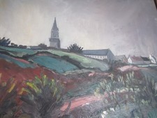 Tableau breton ancien plogoff - ancien,