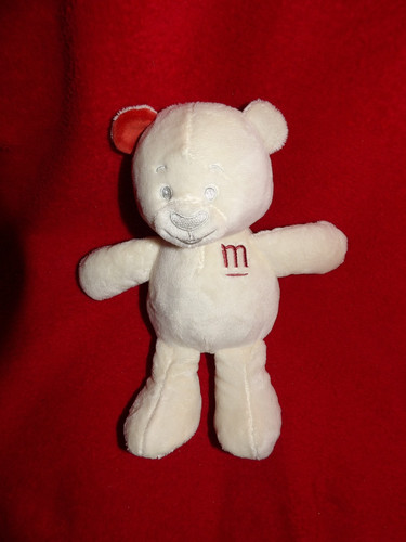 Doudou peluche ours mustela - doudou,