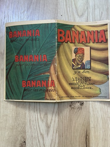 Banania carnet publicitaire - banania,