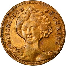 France, Jeton, Maison Close