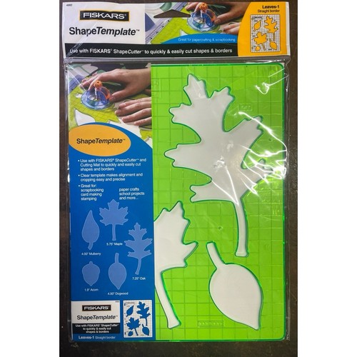 Fiskars shape template - template, leaves
