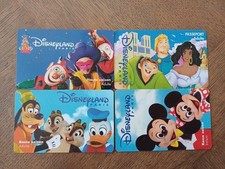 4 pass Euro Disney Disneyland