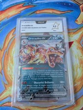 Carte Pokémon Dracaufeu Ex 054/091 E&V Destinées De Paldea PCA 9,5