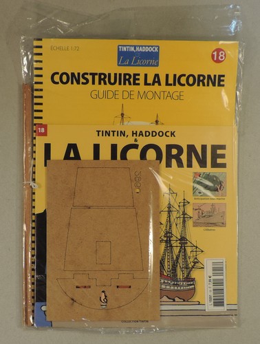 Tintin construire licorne - tintin,