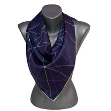 Foulard carré en pure soie