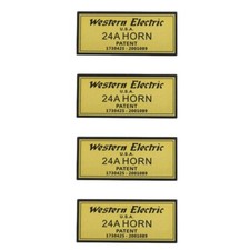 WESTERN ELECTRIC 24A HORN logo