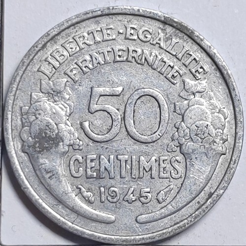 Centimes morlon 1945 france - 50,