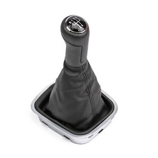 Pommeau de Levier de Vitesses Soufflet pour VW Polo 5 V 6R 6C 5 Vitesses Cuir