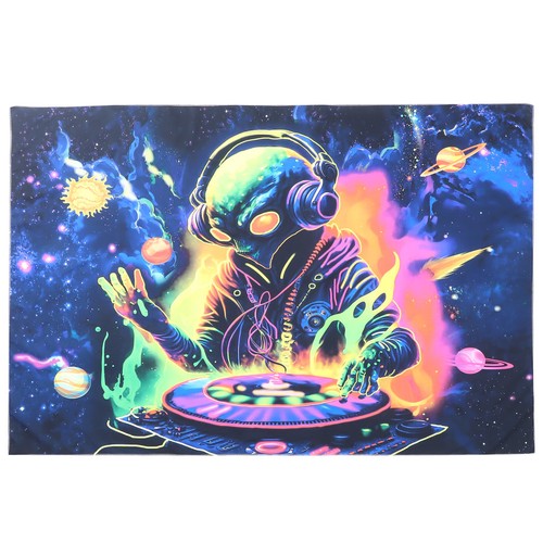Tapisserie fluorescente pour - fluorescente,