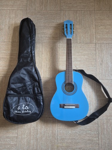 Guitare classique bleue enfant - classique,