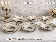 12 Assiettes Sarreguemines