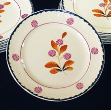 Ensemble de 6 assiettes à