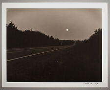 BONNIERE,16X20,SILVER GELATIN PHOTOGRAPH, S/N, FULL MOON,NOVA SCOTIA,CANADA