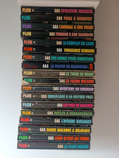 LOT de 18 livres  " SAS " (entre n°56 et 84) / Gérard De Villiers (PLON ) (Lot7)