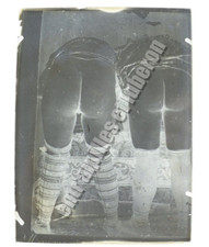 1900 PHOTO SUR PLAQUE DE VERRE NEGATIF FEMMES NUES EROTICA ARTISTIQUE 12 x 9 CM