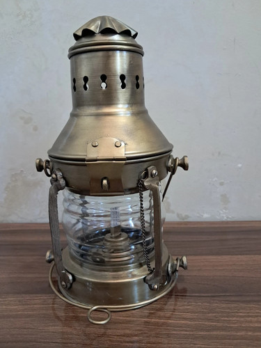 Lampe huile bateau maritime - à,