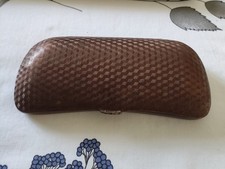 ETUI A LUNETTES METALLIQUE VINTAGE ANCIEN ANNEES 60