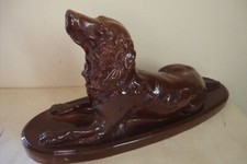 Chien de Chasse Statue "