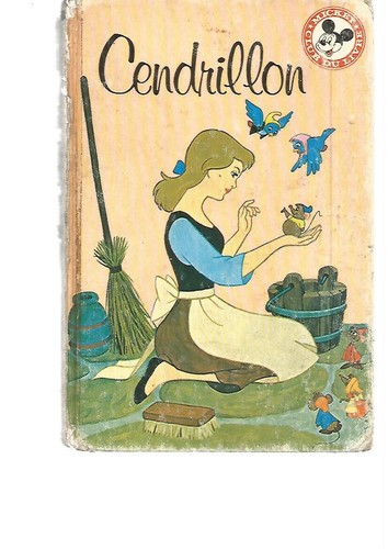 Cendrillon mickey club - mickey, livre