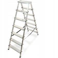 Échelle domestique KADAX, marchepied pliant avec capacité de charge jusqu'à 1...
