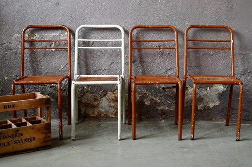 Set chaises modern tube - set, de