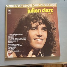DISQUE VINYLE LP 33t 12" JULIEN CLERC « Disque d'or Vol.2 » POP FRANCE 1977