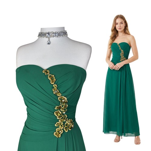 Maxi robe sans - , en