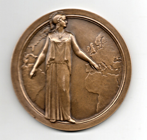 Médaille art deco assurance - art, -assurance