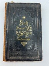 Evangelisches Gesangbuch Elsass Lothringen 1899 Strasbourg cuir ancien