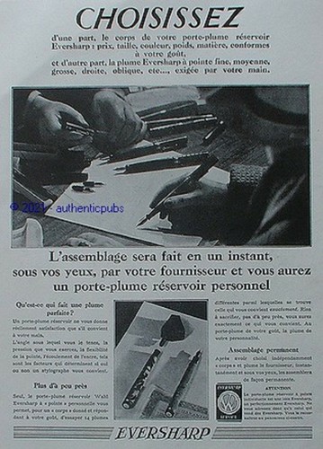 Publicite eversharp porte - publicite,