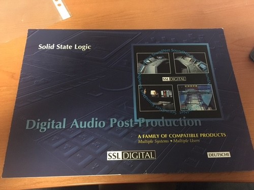 Ssl digital audio post - ssl,