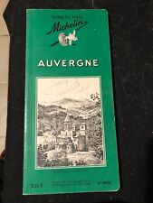 guide vert michelin auvergne 1962