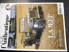 45$$ Revue L'Authentique n°3 JEEP / De Cortanze / Motobecane Superculasse / TODT