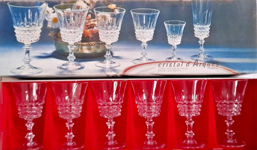 Cristal arques verres a - d'arques, 6