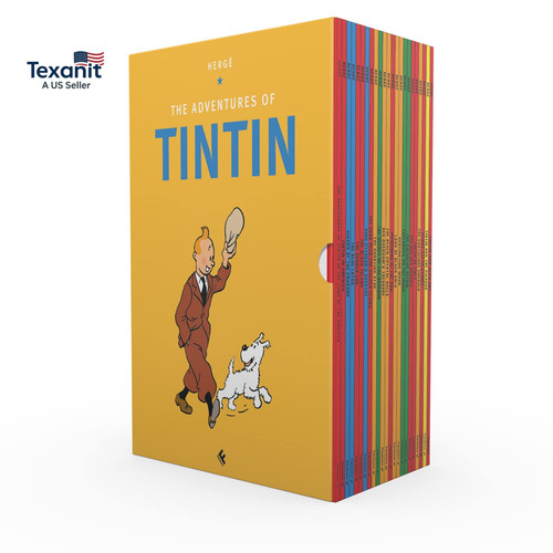 Tintin paperback boxed set - paperback,