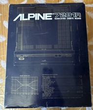 Autoradio alpine vintage - vintage, 7281r