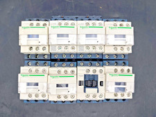 LOT DE 8 SCHNEIDER ELECTRIC LC1D09 CONTACTOR