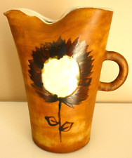 MADELAINE BRAULT, GRAND VASE PICHET, CERAMIQUE EMAILLEE, LA COLOMBE, BRUTALISTE