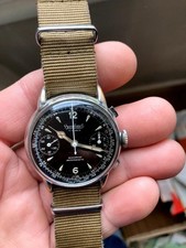 Très beau chrono Hanhart fin