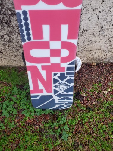 Monoski burton rouge noir - monoski, et
