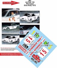 Decals ref 0981 - ref, alpine